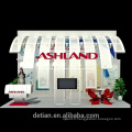 Detian offre la cabine d&#39;exposition modulaire portative d&#39;affichage en aluminium du commerce 10X20 / stand en aluminium de foire d&#39;exposition